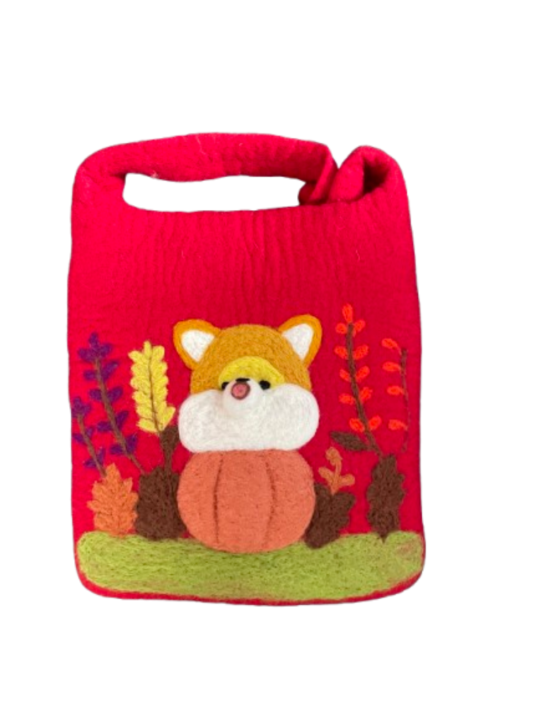 Autumn Fox Hemp Bag