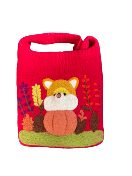 Autumn Fox Hemp Bag - DayDreamz Smoke Shop