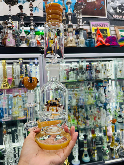 APOLLO HONEY BEE GLASS WITH GLYCERIN