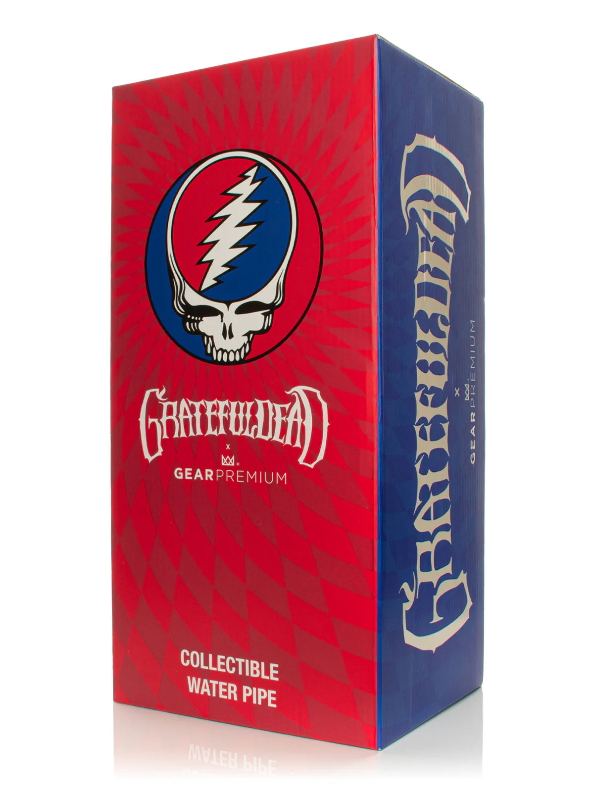Grateful Dead x GEAR Premium® 10” Steal Your Face Beaker Base Water Pipe