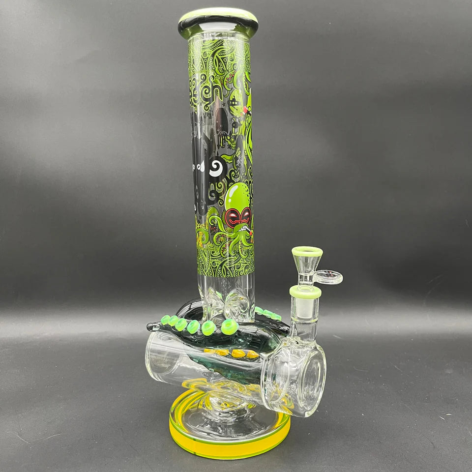Cheech Glass Inline Octopus Bong - DayDreamz Smoke Shop