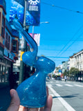 Blue colour standing bubbler