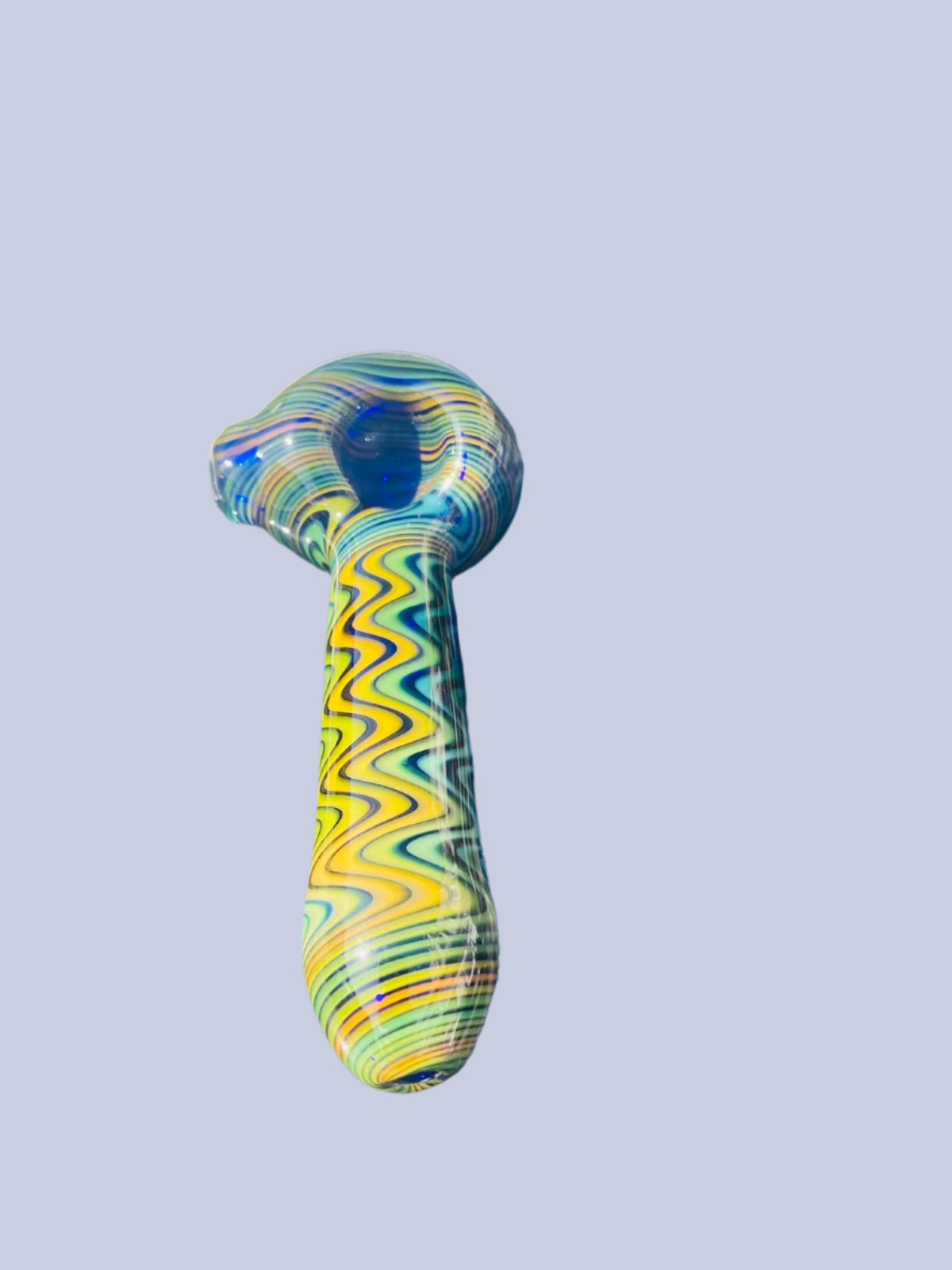 Flagship Gold Infused Opal PipeHeavyweight Glass Pipe, Thick Glass Pipes, - DayDreamz Smoke Shop