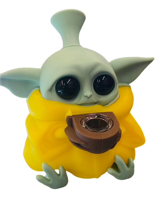 Yoda silicon bong - DayDreamz Smoke Shop