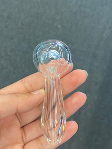 Clear glass cheap hand weed pipe