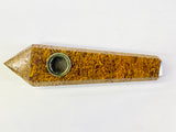 Crystal pipe yellow colour