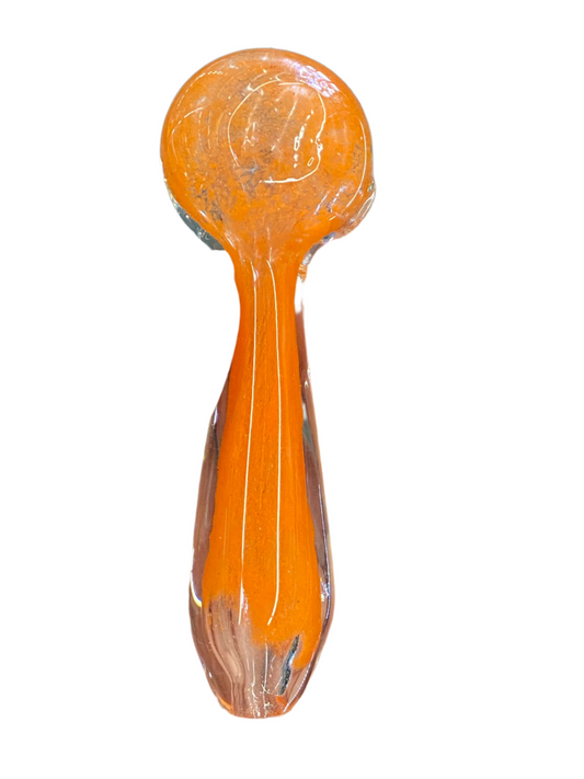 Orange colour cheap glass hand weed pipe - DayDreamz Smoke Shop